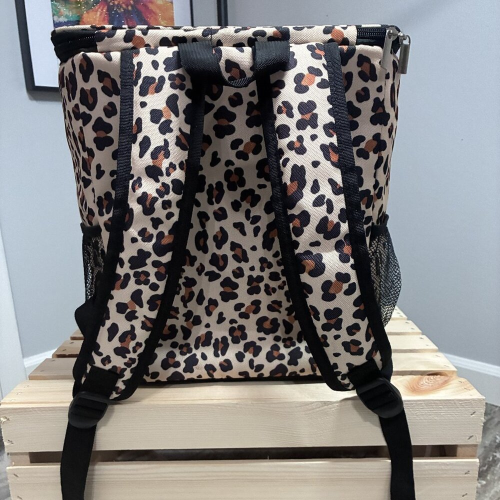 30 Can Capacity Insulated Backpack Cooler - Portable Soft-Sided Refrigerator Bag - Picture 3 of 3